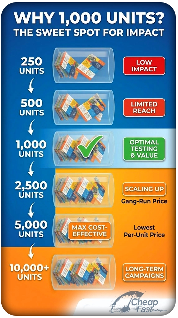 Flyer Pricing Comparison Chart
