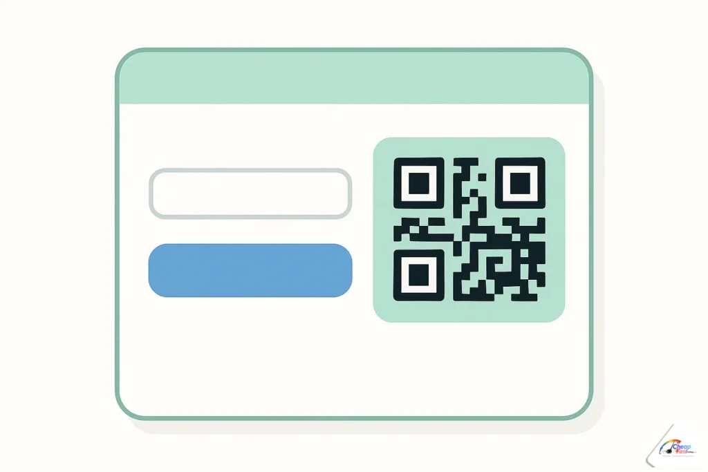 Free QR code generator interface showing URL field error correction settings and vector export options for print-ready output