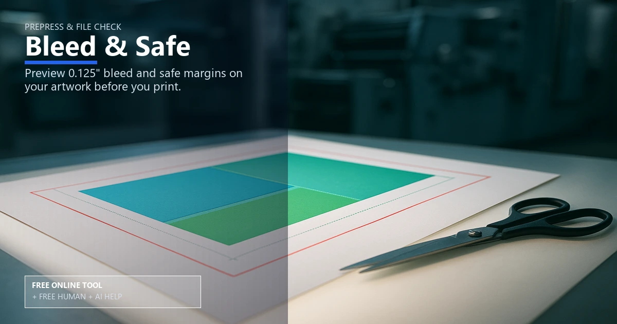 Free Bleed & Safe Zone Visualizer