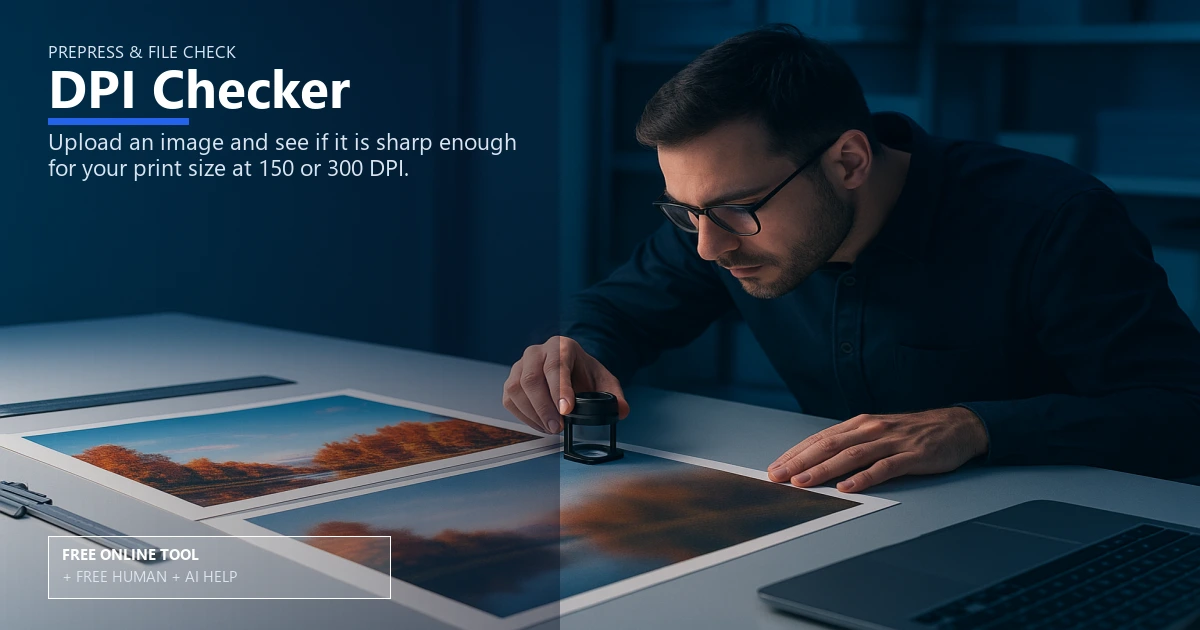 Free DPI & Resolution Checker for Print