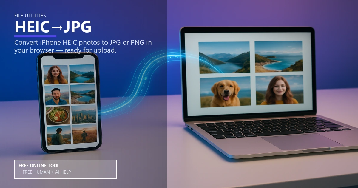 Free HEIC to JPG Converter for Print