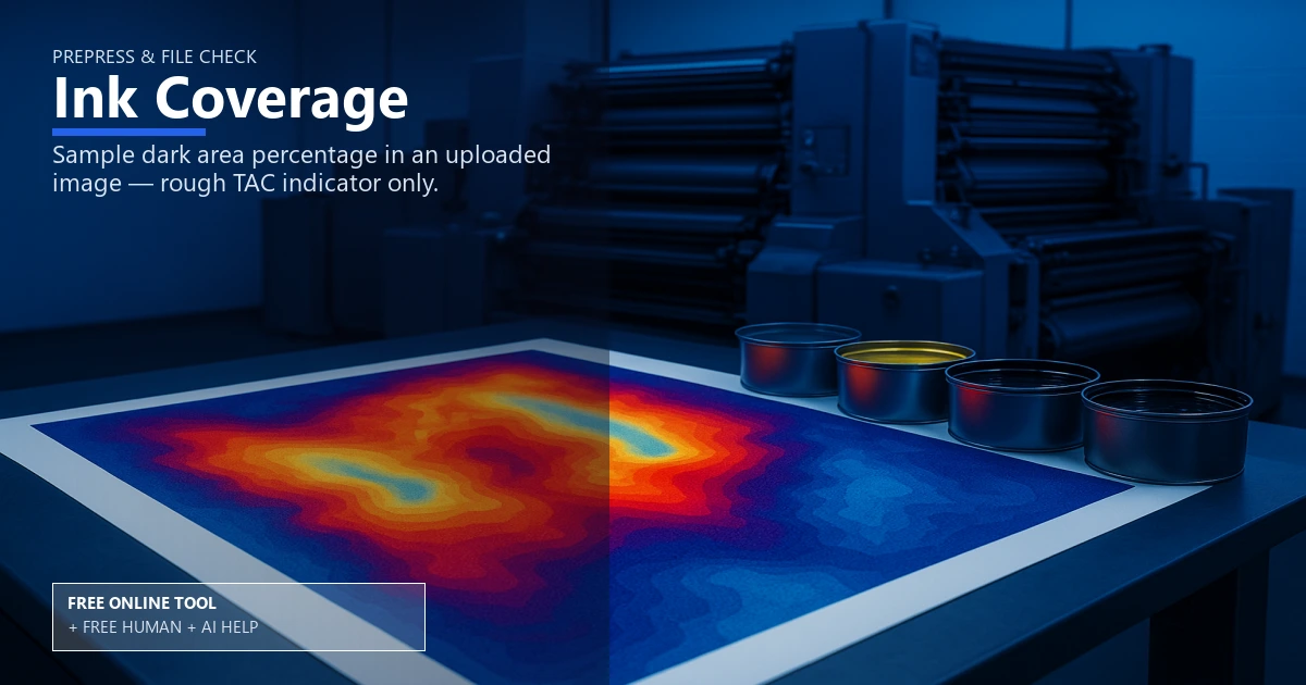 Free Rough Ink Coverage Estimator