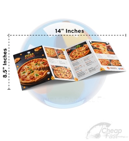 8 5x14 Legal Size Double Parallel Real Estate Flyer