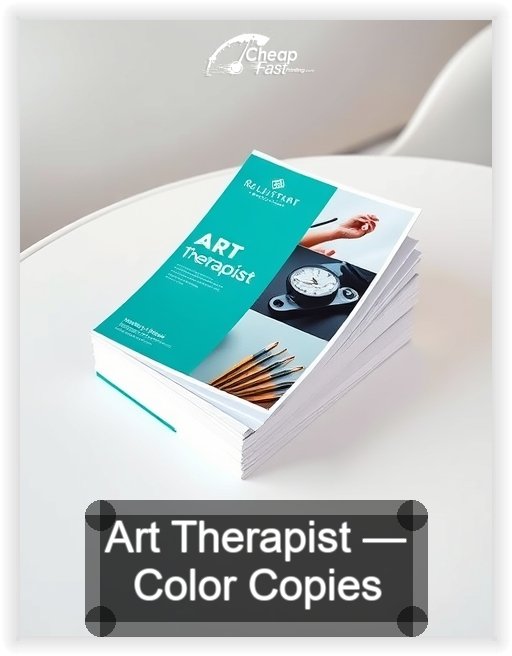 Art Therapist business card design sample