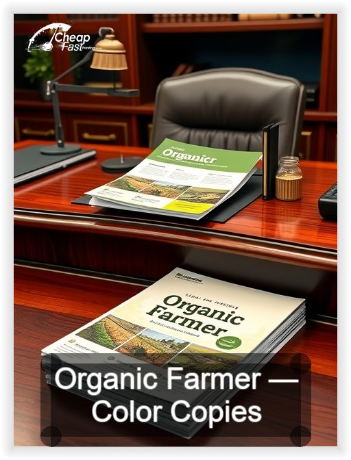 Organic Farmer business card design sample