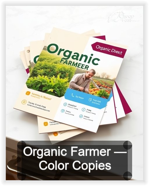 Organic Farmer business card design sample