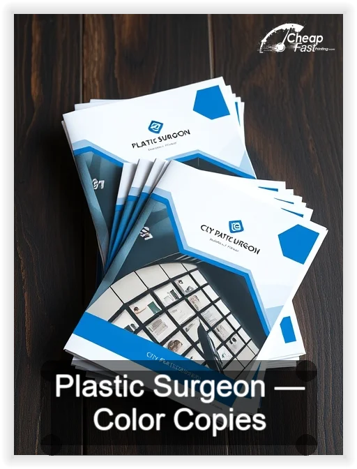 Plastic Surgeon business card design sample