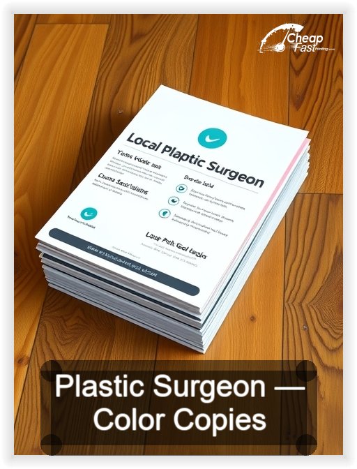 Plastic Surgeon business card design sample