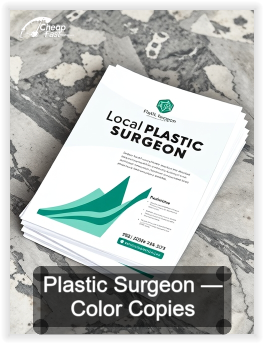 Plastic Surgeon business card design sample
