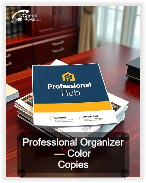 Professional Organizer business card design sample