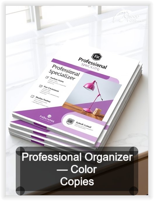 Professional Organizer business card design sample