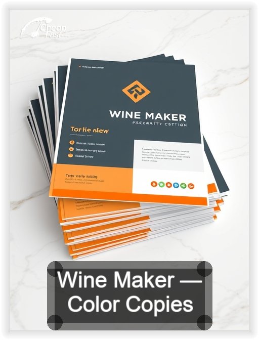 Wine Maker business card design sample