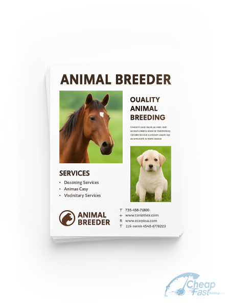 2500 Animal Breeder Color Copies