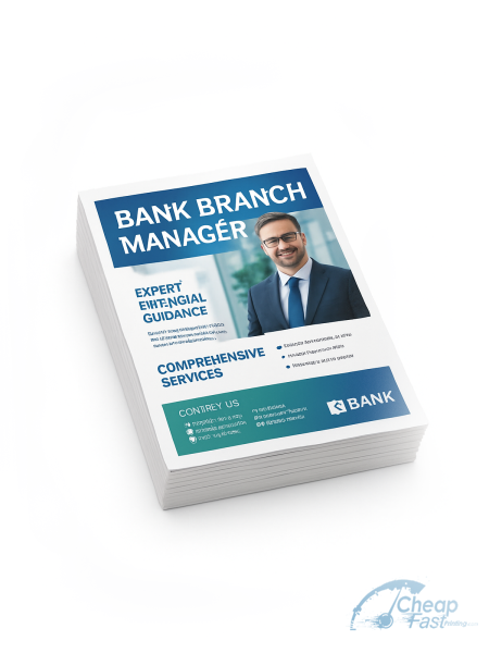 250 Bank Branch Manager Color Copies