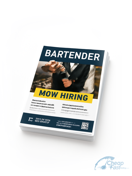 250 Bartender Color Copies