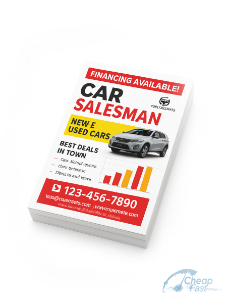 5000 Car Salesman Color Copies