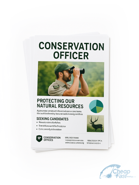 100 Conservation Officer Color Copies
