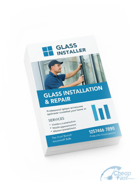 500 Glass Installer Glazier Color Copies