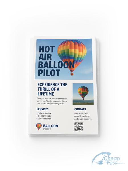 500 Hot Air Balloon Pilot Color Copies