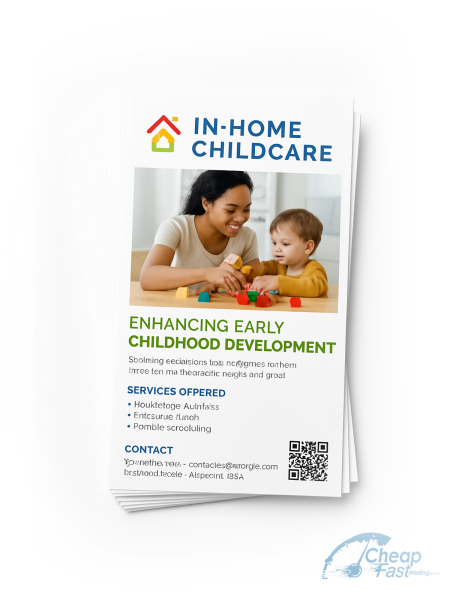 5000 In Home Childcare Provider Color Copies