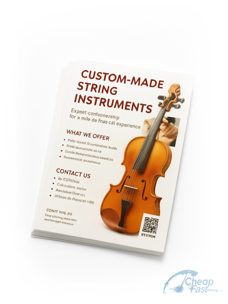 5000 Luthier Stringed Instrument Maker Color Copies