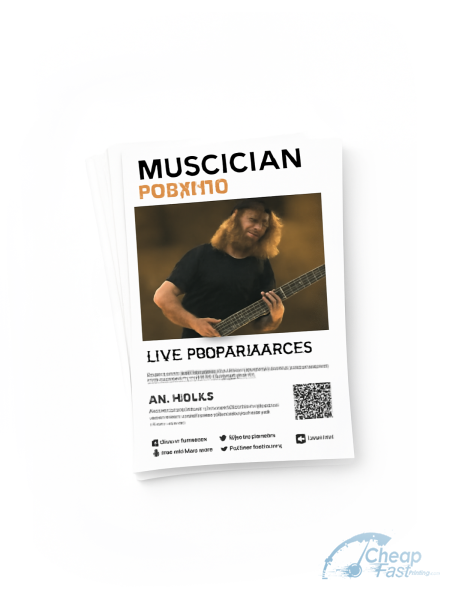 1000 Musician Band Member Color Copies