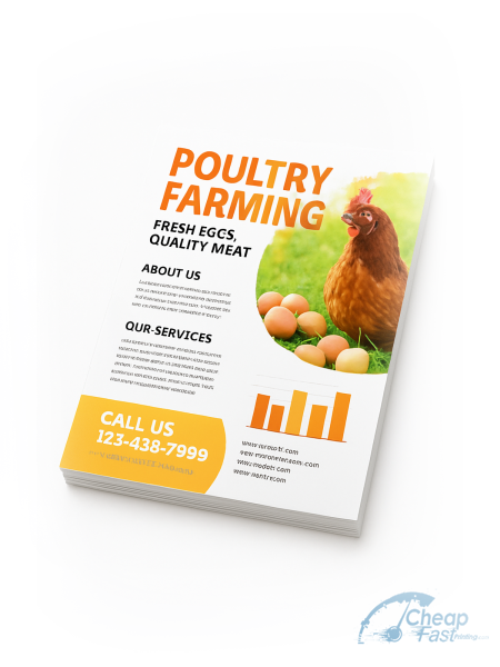 1000 Poultry Farmer Color Copies