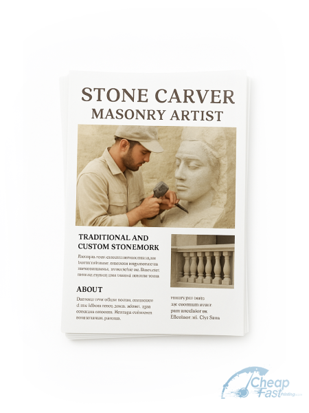 1000 Stone Carver Masonry Artist Color Copies