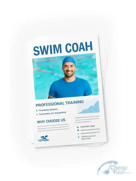 100 Swim Coach Color Copies