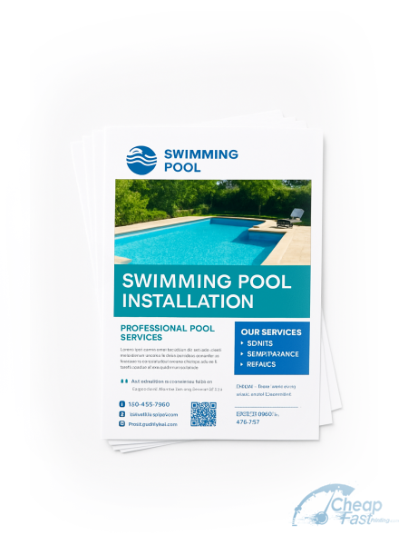 2500 Swimming Pool Installer Color Copies