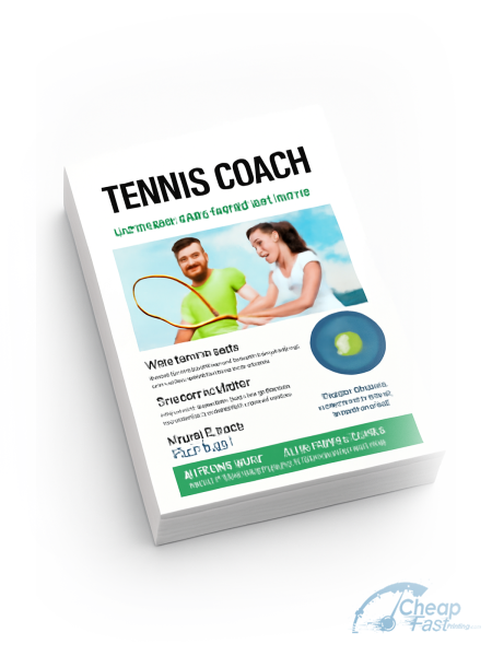 250 Tennis Coach Color Copies