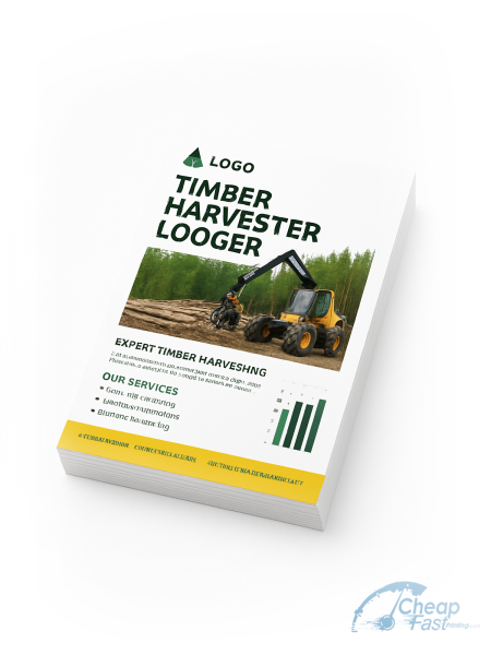 5000 Timber Harvester Logger Color Copies