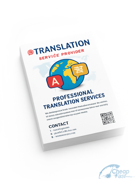 2500 Translation Service Provider Color Copies