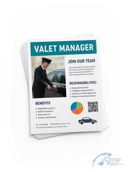 500 Valet Manager Color Copies