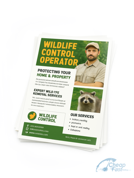 100 Wildlife Control Operator Color Copies