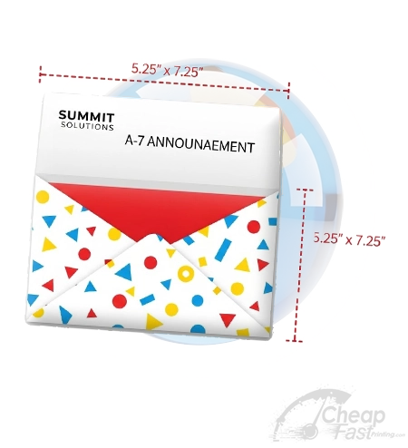 A7 Invitation Greeting Cover