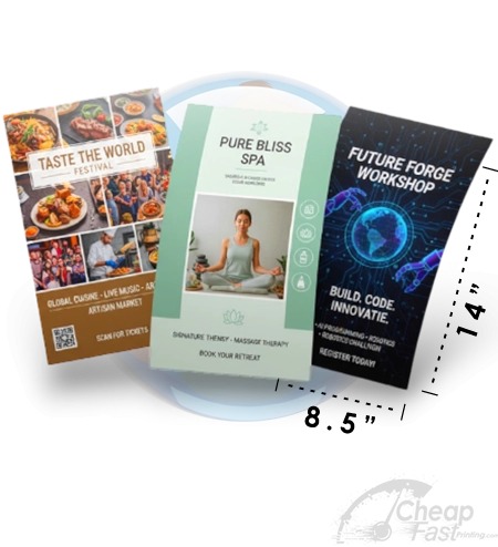 Cheap Flyers Print 8.5x14 Legal Notice