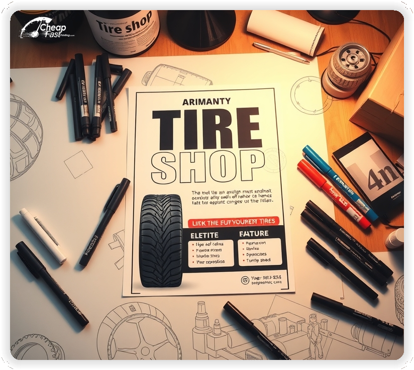 Best Tire Shop Pamphlet