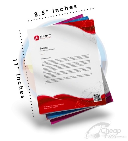 Standard 8 5x11 Branded Business Paper