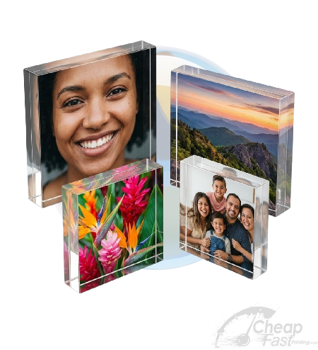 Acrylic Photo Blocks Printing