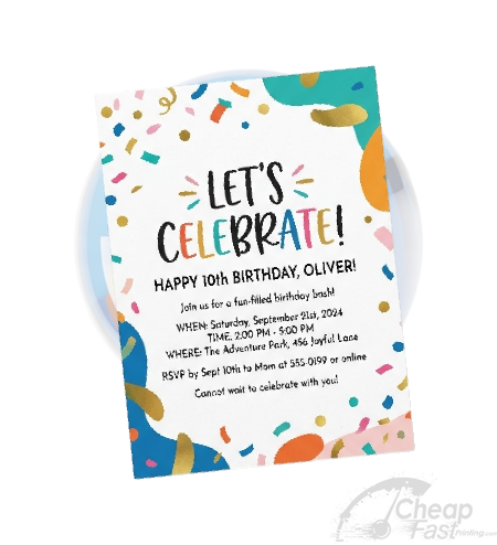 Birthday Invitations Printing