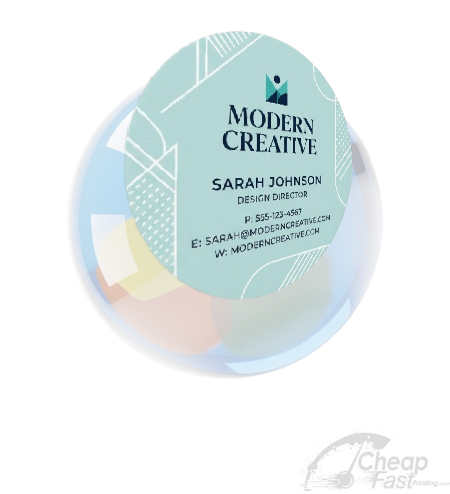 Business Cards Circle Printing
