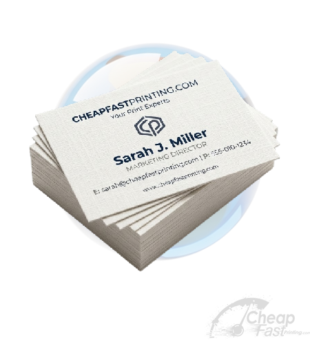 Business Cards Linen Paper Printing