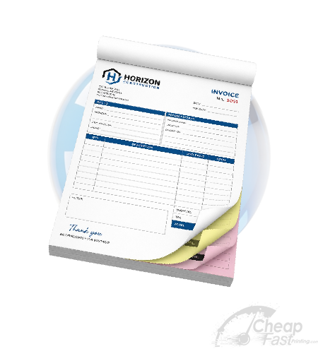 Carbonless Forms / NCR Books Printing