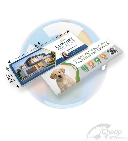 2 75x8 5 Slim Bookmark Informational Inserts