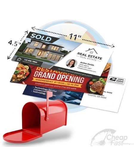 4 5x11 Tall Vertical Eddm Eligible Flyers