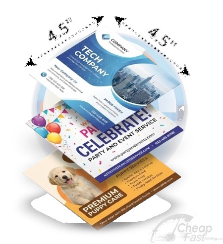 4 5x4 5 Mid Sized Square Branding Cards