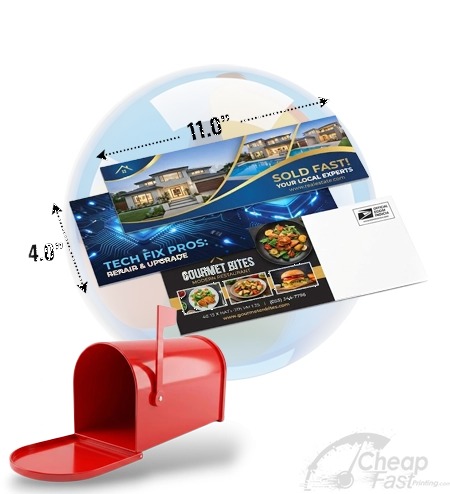 4x11 Panoramic Eddm Eligible Coupon Mailers
