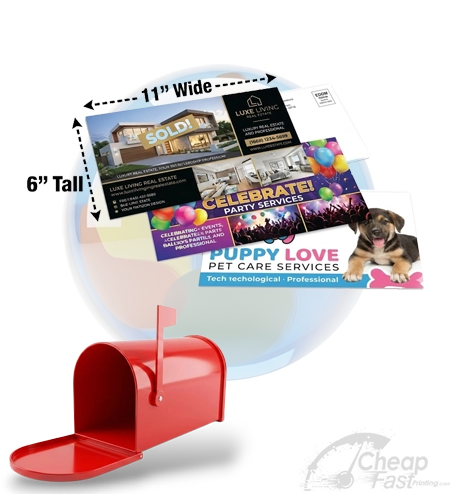 6x11 Best Selling Jumbo Eddm Eligible Mailer