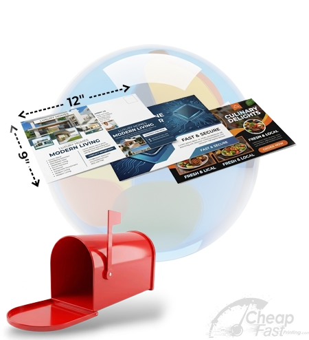 9x12 Giant Dominating Eddm Eligible Flat Mailer